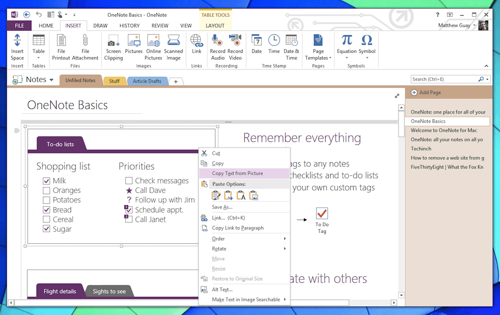 How to add an up arrow to onenote for mac free